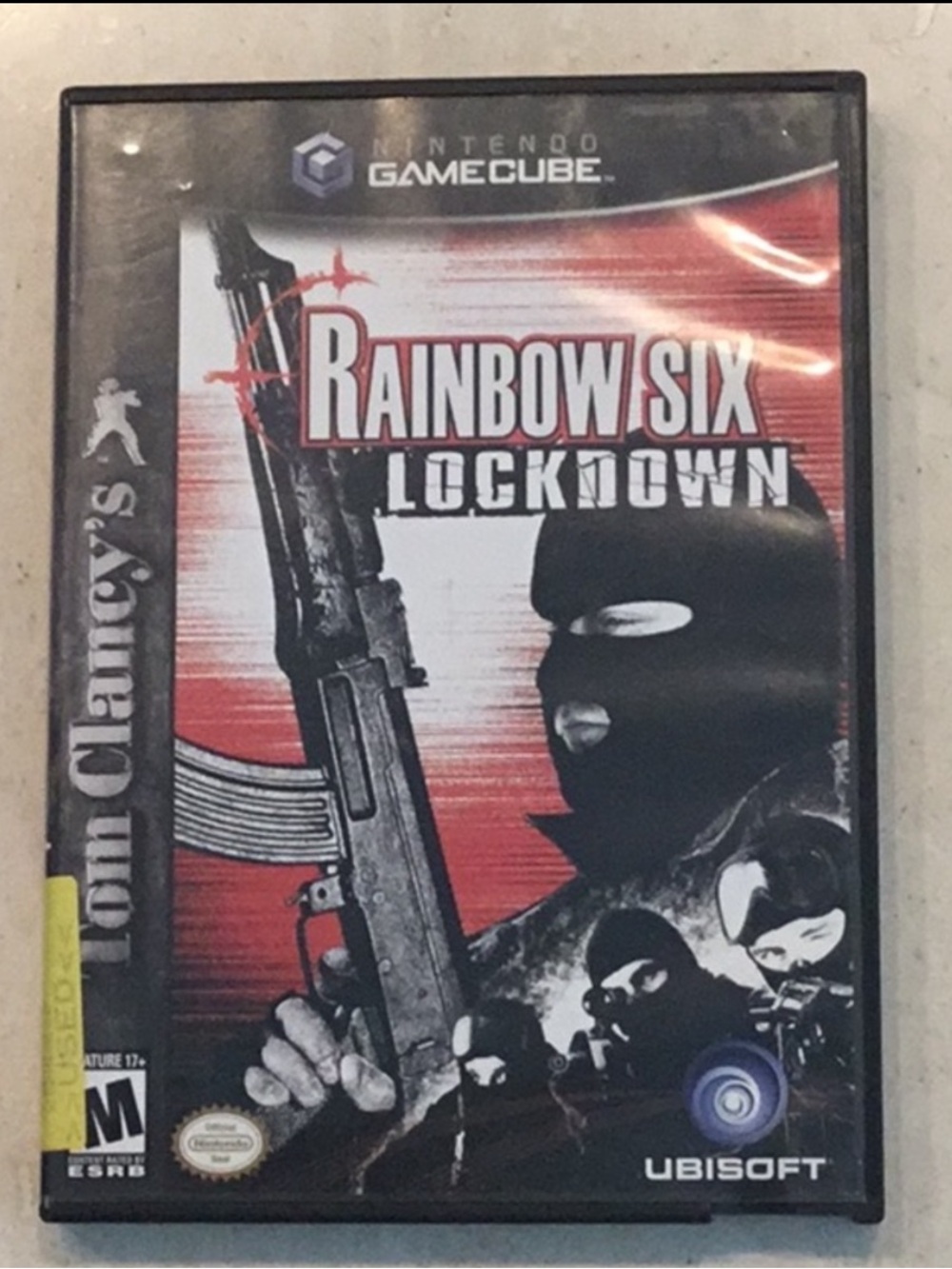 Rainbow Six Lockdown Tom Clancy’s Nintendo GameCube Game CIB